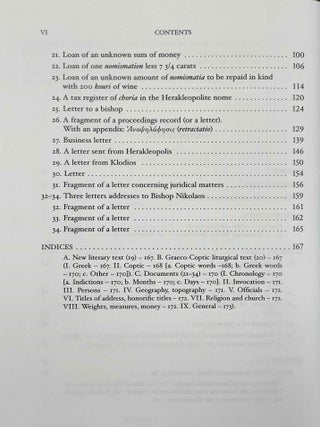Deir El-Naqlun. The Greek Papyri, vol. II.