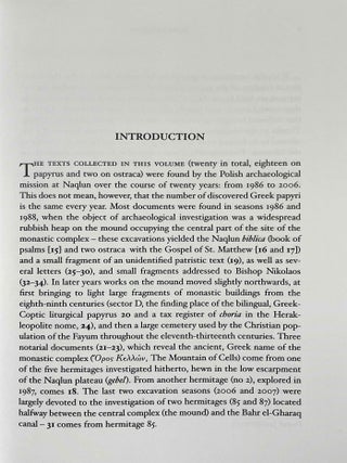 Deir El-Naqlun. The Greek Papyri, vol. II.