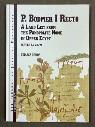 Item #M10652 P. Bodmer I recto. A land list from the Panopolite Nome in upper Egypt (after AD...[newline]M10652-00.jpeg