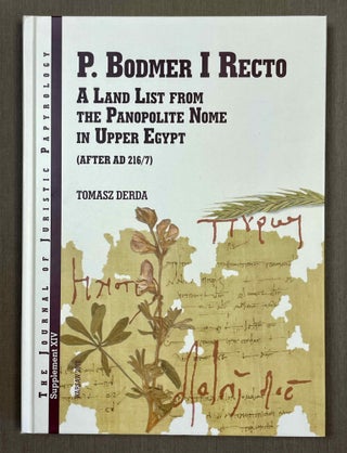 Item #M10652 P. Bodmer I recto. A land list from the Panopolite Nome in upper Egypt (after AD...