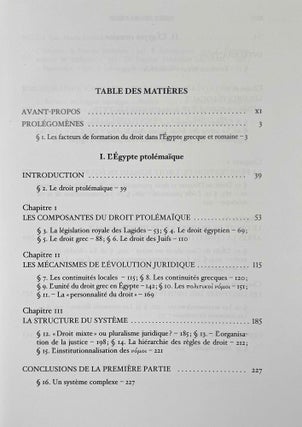 Loi et coutume dans l'Egypte grecque et romaine