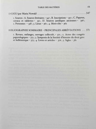 Loi et coutume dans l'Egypte grecque et romaine