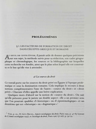 Loi et coutume dans l'Egypte grecque et romaine