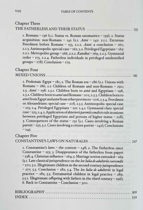 Bastards in Egypt. Social and Legal Illegitimacy in the Roman Era.