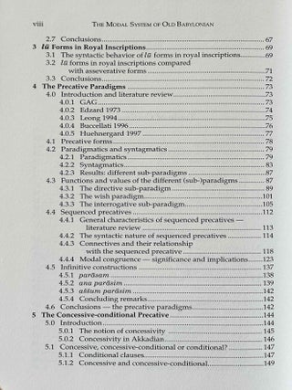 The modal system of Old Babylonian