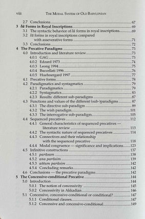 The modal system of Old Babylonian
