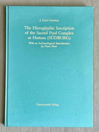 Item #M10668 The hieroglyphic inscription of the sacred pool complex at Hattusa (S&uuml;dburg)....[newline]M10668-00.jpeg