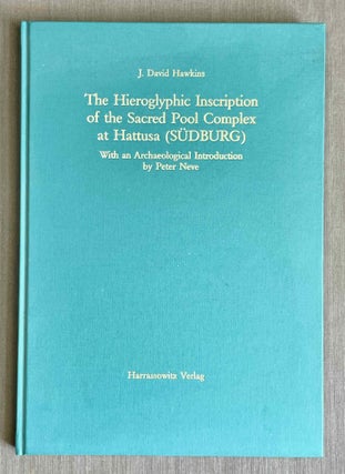 Item #M10668 The hieroglyphic inscription of the sacred pool complex at Hattusa (Südburg)....