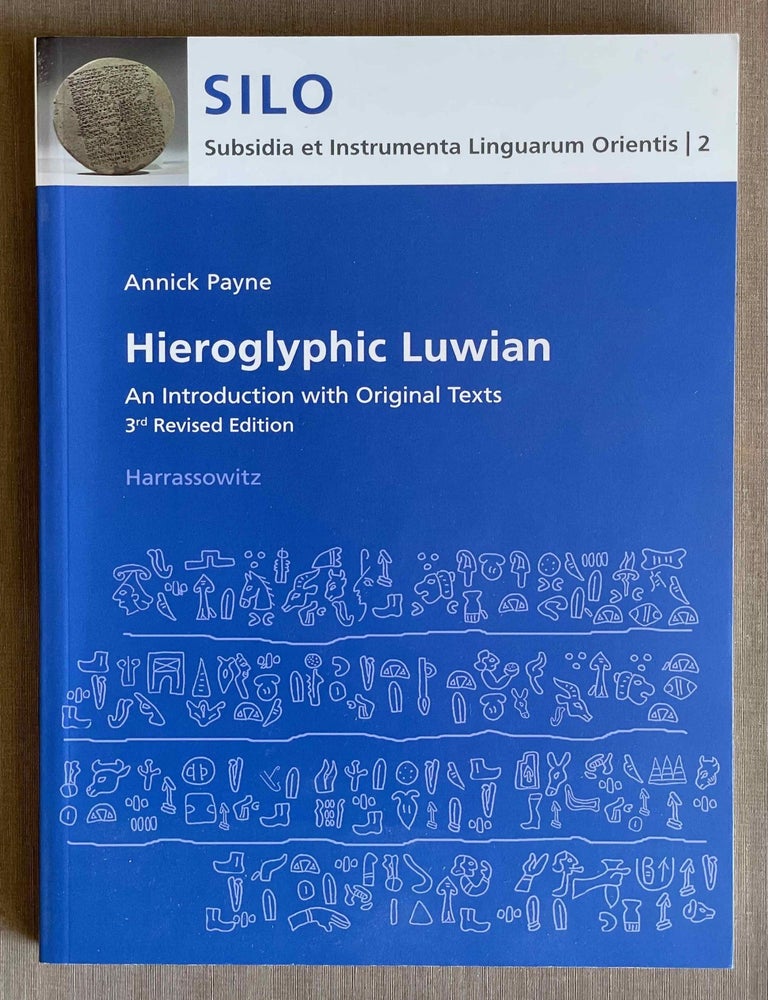 Item #M10670 Hieroglyphic Luwian. PAYNE Annick.
