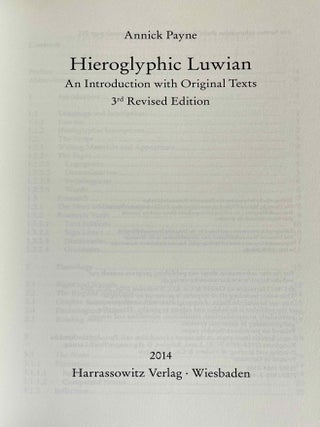Hieroglyphic Luwian