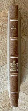 Item #M1067d Les enseignements d'Amenemhaît Ier à son fils Sanouasrît Ier. MASPERO Gaston