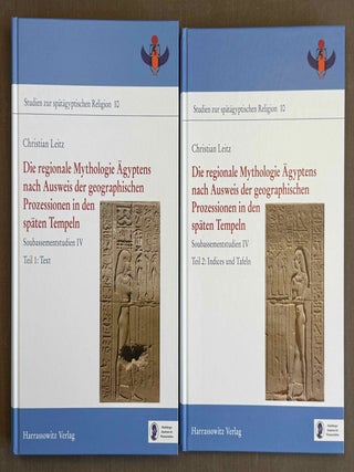Item #M10683a Die regionale Mythologie &Auml;gyptens nach Ausweis der geographischen Prozessionen in...[newline]M10683a-00.jpeg
