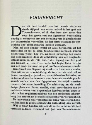 Het graf van Tut-Anch-Amon. Ontdekt door wijlen graaf Carnarvon en Howard Carter. 2 volumes (complete set)