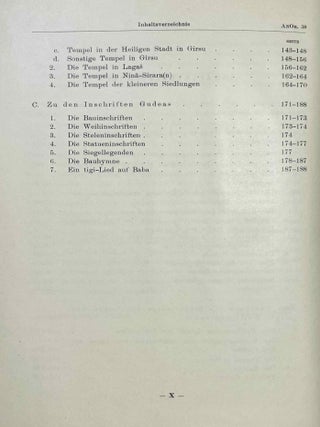 Die Inschriften Gudeas von Lagas. Band I: Einleitung (all published).[newline]M10717-05.jpeg