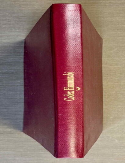 Item #M10732a Codex Hammurabi. Textus Primigenius. Parts 1 & 2 (originals) + Vocabularium (in XEROX). BERGMANN Eugen - POHL A. S. J. - FOLLET R. S. J. - DEIMEL Anton, S J.[newline]M10732a-00.jpeg