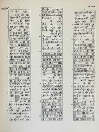 Codex Hammurabi. Textus Primigenius. Parts 1 & 2 (originals) + Vocabularium (in XEROX).[newline]M10732a-04.jpeg