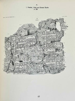 Codex Hammurabi. Textus Primigenius. Parts 1 & 2 (originals) + Vocabularium (in XEROX).[newline]M10732a-05.jpeg