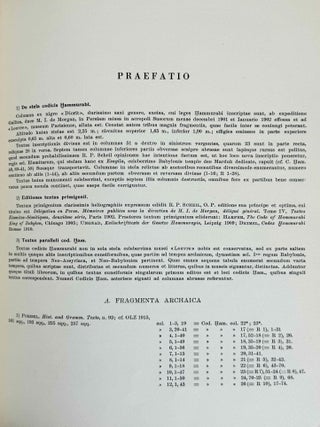 Codex Hammurabi. Textus Primigenius. Parts 1 & 2 (originals) + Vocabularium (in XEROX).[newline]M10732a-07.jpeg