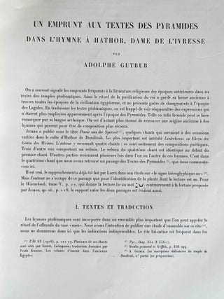 Mélanges Maspero. Tome I: Orient ancien. Fasc.4