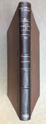 Item #M1074b Les mémoires de Sinouhit. MASPERO Gaston