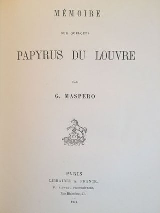 M&eacute;moire sur quelques papyrus du Louvre[newline]M1075-03.jpg