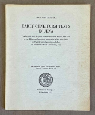 Item #M10756 Early cuneiform texts in Jena. Pre-Sargonic and Sargonic documents from Nippur and...
