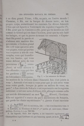 Etudes de mythologie et archéologie égyptienne. Tome I à VIII (complete set)[newline]M1076-06.jpg