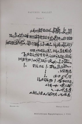 Etudes de mythologie et archéologie égyptienne. Tome I à VIII (complete set)[newline]M1076-14.jpg