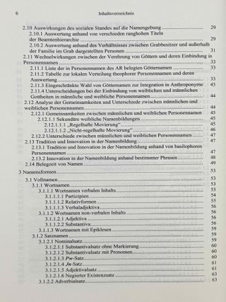 Die Personennamen des Alten Reiches. Alt&auml;gyptische Onomastik unter lexikographischen und sozio-kulturellen Aspekten.[newline]M10777-04.jpeg