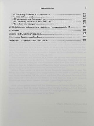 Die Personennamen des Alten Reiches. Alt&auml;gyptische Onomastik unter lexikographischen und sozio-kulturellen Aspekten.[newline]M10777-07.jpeg