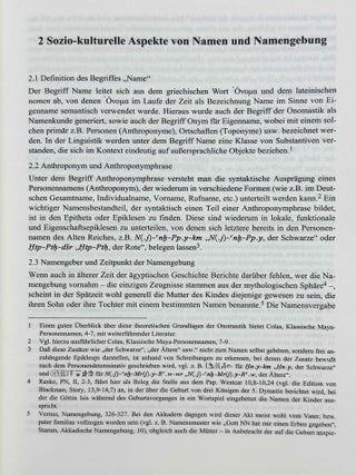 Die Personennamen des Alten Reiches. Alt&auml;gyptische Onomastik unter lexikographischen und sozio-kulturellen Aspekten.[newline]M10777-09.jpeg