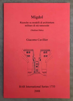 Item #M10785 Migdol. Ricerche su modelli di architettura militare di età ramesside (Medinet...