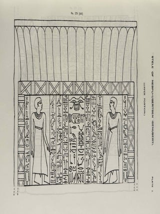Hieroglyphic texts from Egyptian stelae in the British Museum. Volumes II-VIII (XEROX)[newline]M10818a-06.jpeg