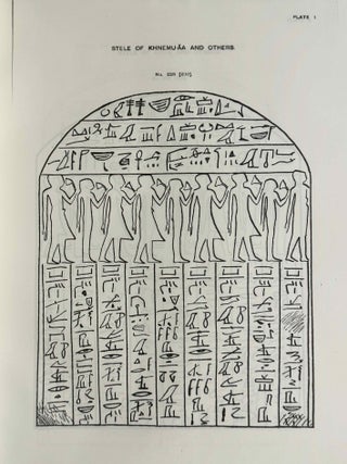 Hieroglyphic texts from Egyptian stelae in the British Museum. Volumes II-VIII (XEROX)[newline]M10818a-08.jpeg