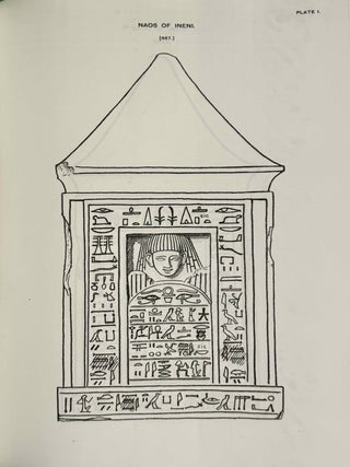 Hieroglyphic texts from Egyptian stelae in the British Museum. Volumes II-VIII (XEROX)[newline]M10818a-16.jpeg