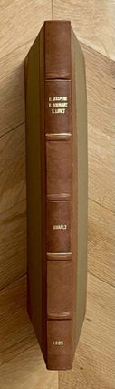 Item #M1084a Trois années de fouilles dans les tombeaux de Thèbes et de Memphis - Les papyrus...
