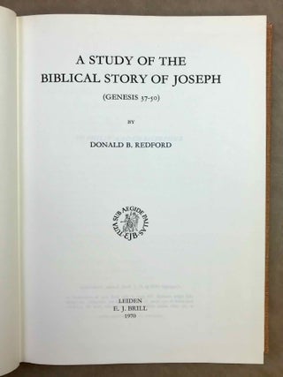 A study of the Biblical story of Joseph (Genesis 37-50)[newline]M10969-01.jpeg
