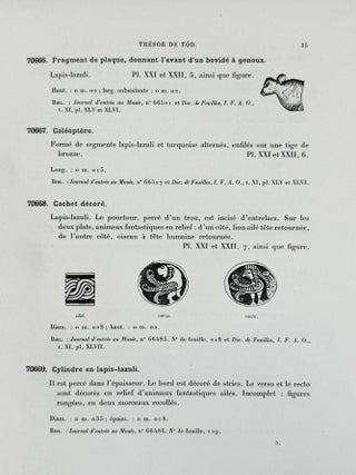 Tr&eacute;sor de T&ocirc;d (Catalogue G&eacute;n&eacute;ral du Mus&eacute;e du Caire, Nos 70501-70754)