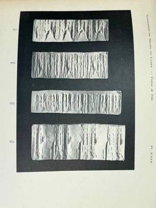 Tr&eacute;sor de T&ocirc;d (Catalogue G&eacute;n&eacute;ral du Mus&eacute;e du Caire, Nos 70501-70754)