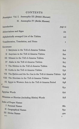 The Tell el-Amarna tablets. Vol. I & II (complete set)[newline]M1099a-08.jpeg
