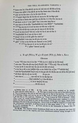 The Tell el-Amarna tablets. Vol. I & II (complete set)[newline]M1099a-24.jpeg