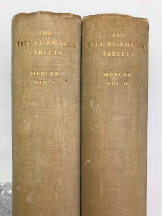The Tell el-Amarna tablets. Vol. I & II (complete set)[newline]M1099c-01.jpeg