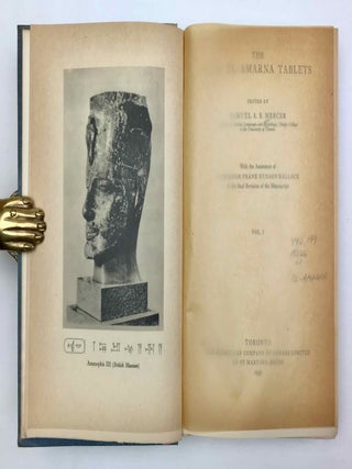 The Tell el-Amarna tablets. Vol. I & II (complete set)[newline]M1099c-04.jpeg