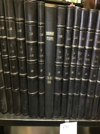 Chronique d'Egypte. Volumes 1 (1925) to 89 (2014)[newline]M11006-02.jpeg