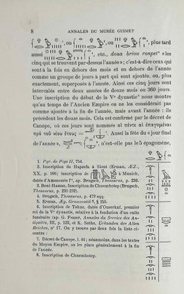 Chronologie égyptienne