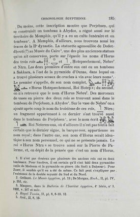 Chronologie égyptienne