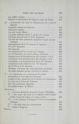 Chronologie égyptienne