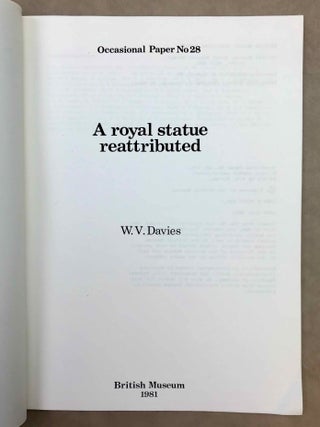 A royal statue reattributed