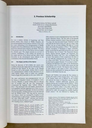 Rise of the Hyksos. Egypt and the Levant from the Middle Kingdom to the early Second Intermediate Period.
