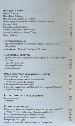 Dal Monte Rosa alla terra dei faraoni. Giuseppe Botti, una vita per i papiri dell'antico Egitto.
